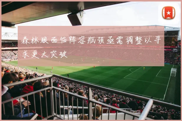 森林狼面临阵容瓶颈亟需调整以寻求更大突破